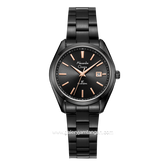 Alexandre Christie AC 8656 LD Black List Rosegold Stainless Steel